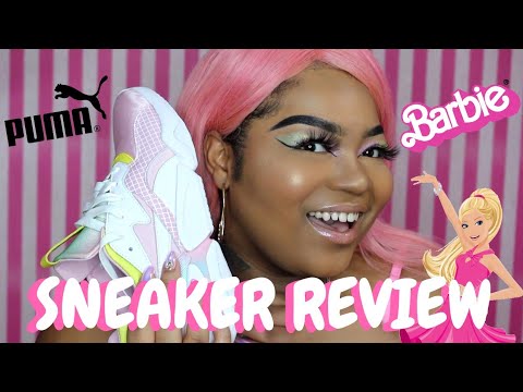 puma nova x barbie sneakers