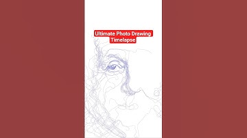 Timelapse of Einstein | Scribbling Algorithm v2.3.0 #shorts