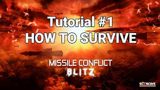 Tutorial #1 "How to Survive" in Missile Conflict BLITZ - Tower Defense Command screenshot 2