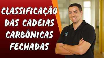 Como classificar as cadeias carbônicas fechadas?