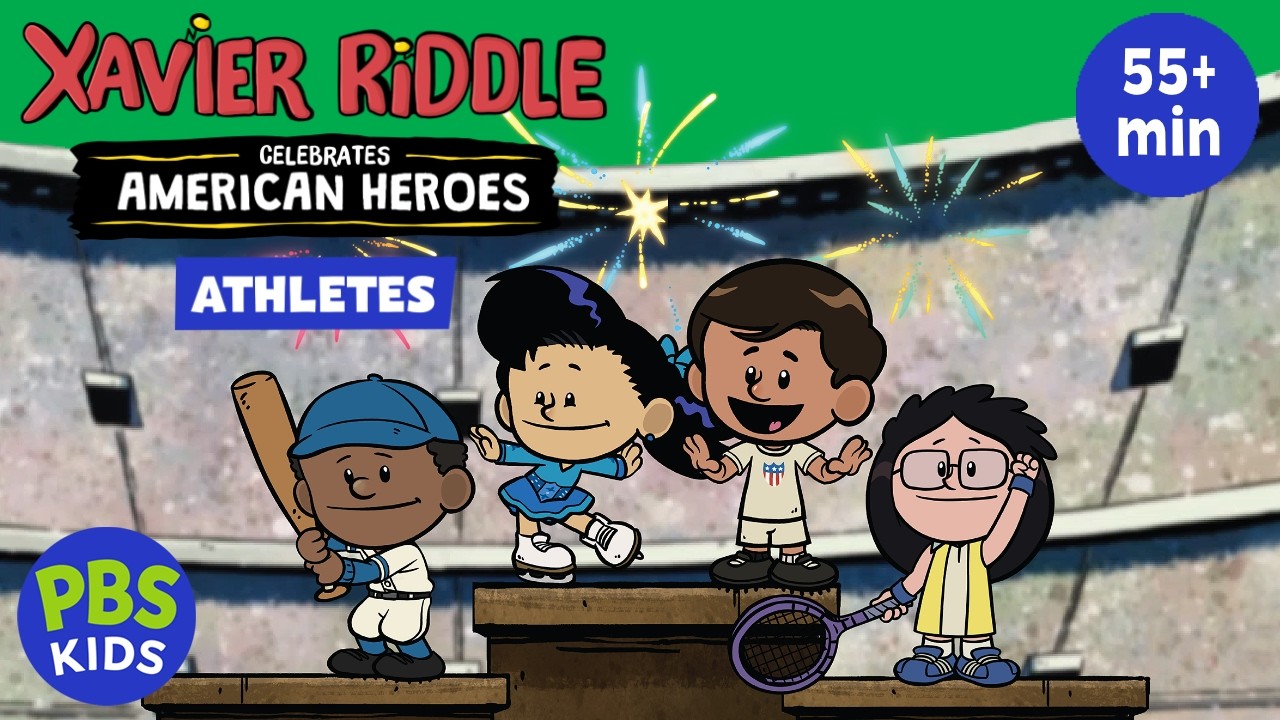 Xavier Riddle Celebrates American Heroes: Athletes