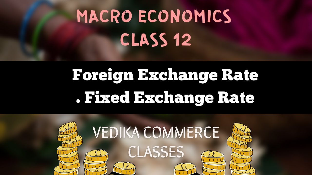 Foreign Exchange Rate | Fixed Exchange Method | Macro Economics | Class ...