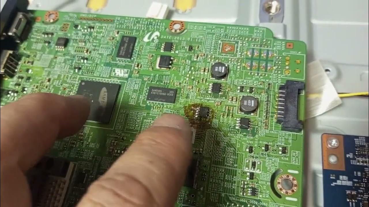 Ремонт телевизора SAMSUNG UE39F5000AK - YouTube