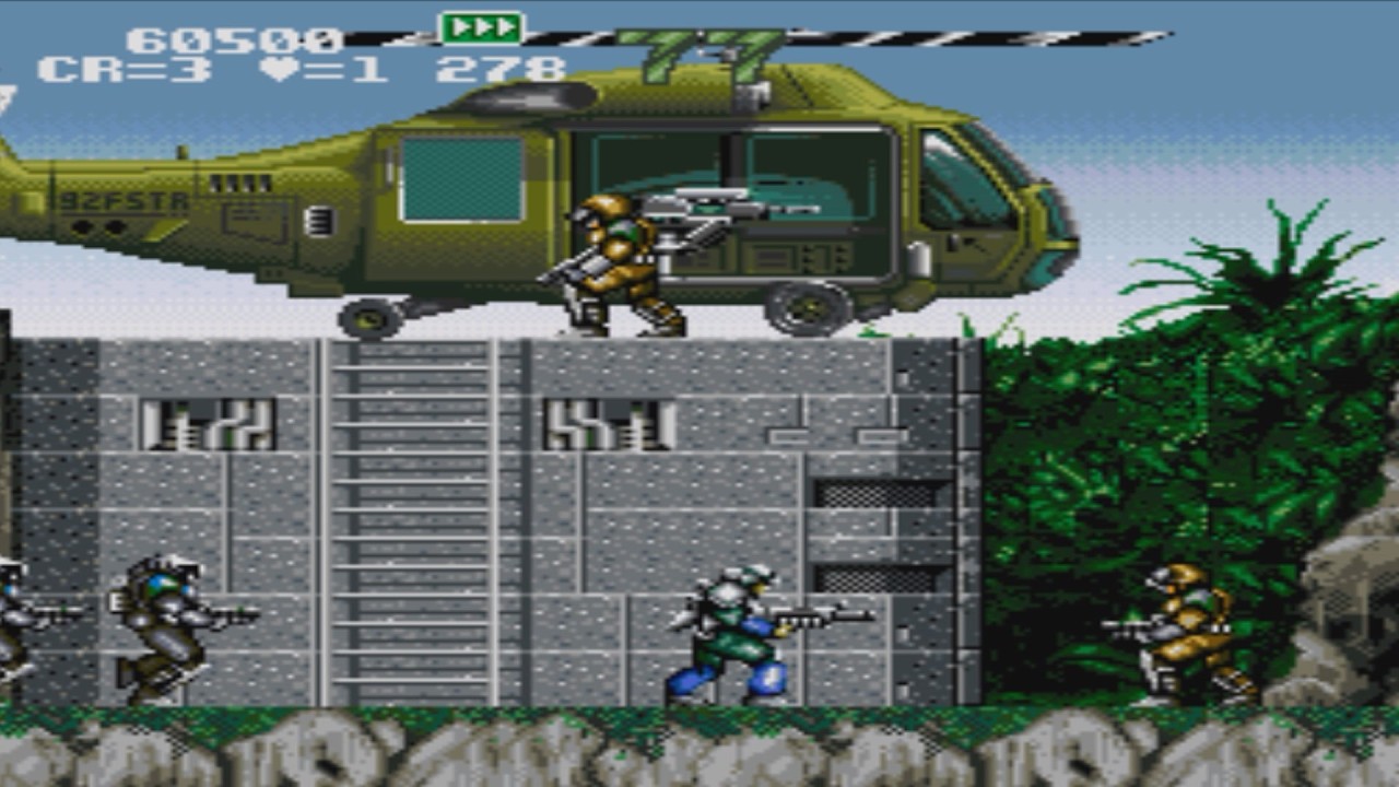 [SFC][SNES] 건포스 GUN FORCE ガンフォース (1992)