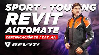 Chaqueta REVIT Automate | La chaqueta sport touring de cuero que lo tiene todo