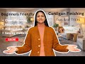 Cardigan Finishing Tutorial , Magic Knot |Tips & Tricks | परफेक्ट फिनिशिंग कैसे करें 😊
