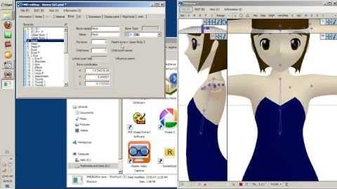 Meta to MMD - Chapter 14 - Bone Structure B and Rigging A