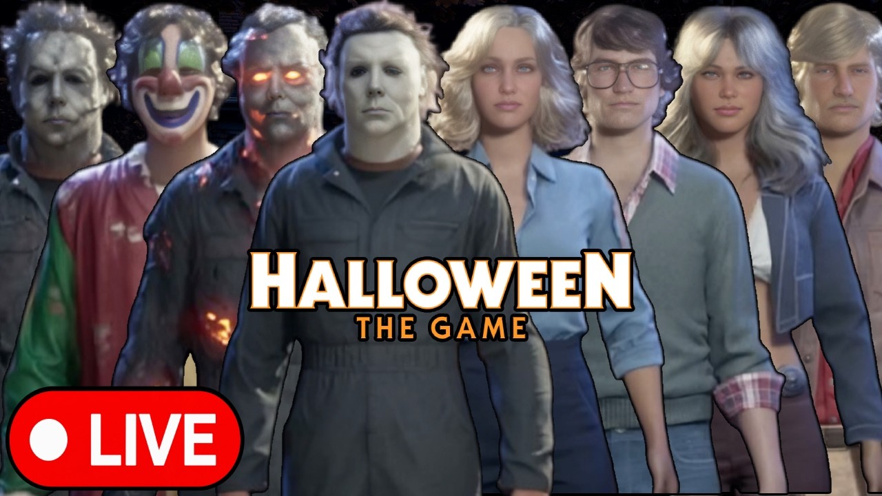 🔴LIVE! Halloween Is Here | Halloween: The Game