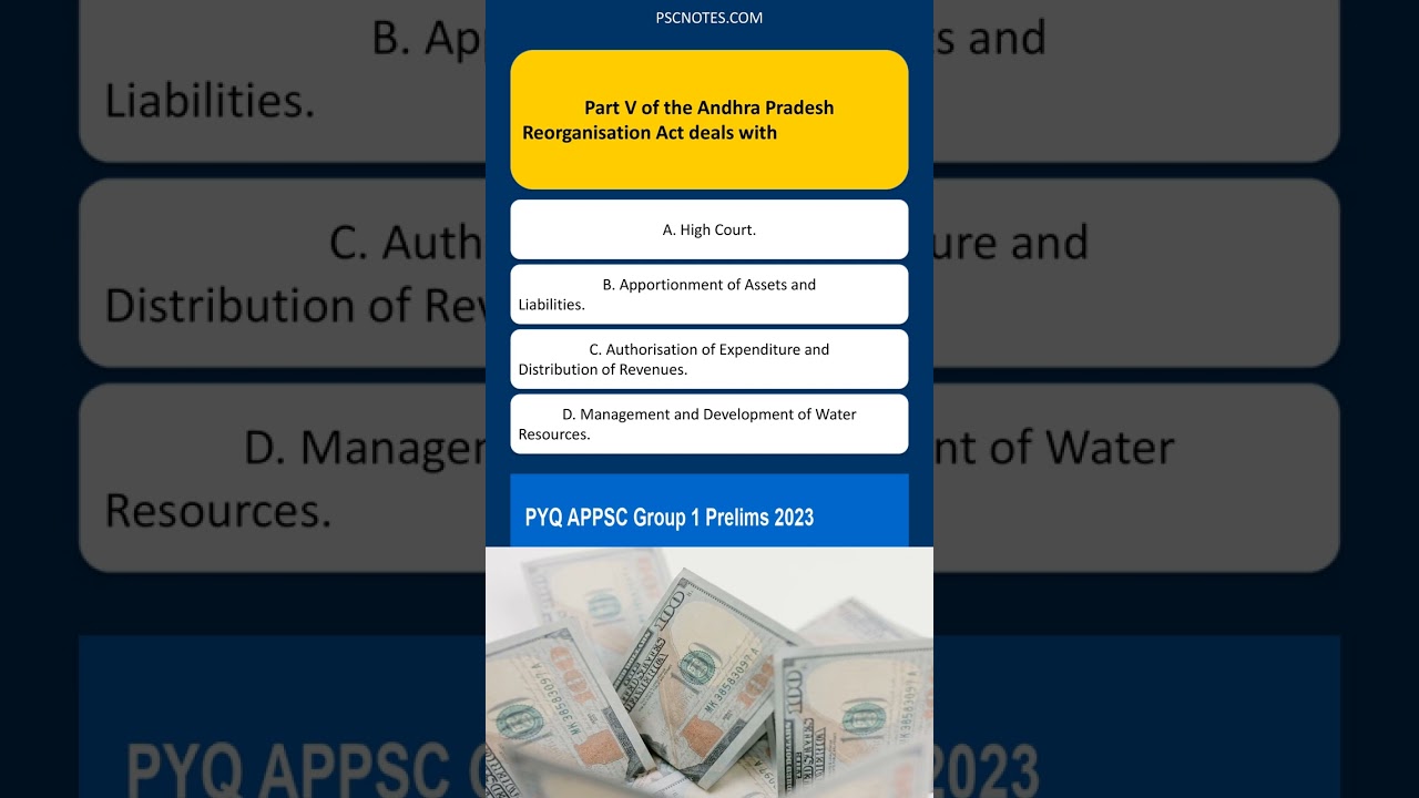 Part V of the Andhra Pradesh Reorganisation Act deals with