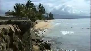 October 4 1994 - Home Video From Hawaii As Tsunami Warning Is Issued
