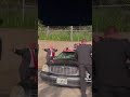 Bronson reed Tsunami's Braun strowmen on top of car