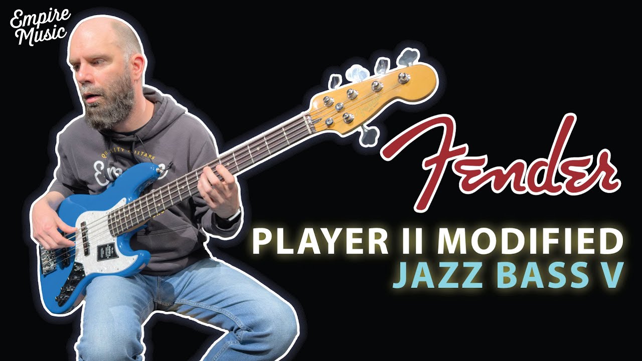 НОВИНКА 2025 ГОДА — Fender Player II Modified Jazz Bass V / EMPIRE MUSIC
