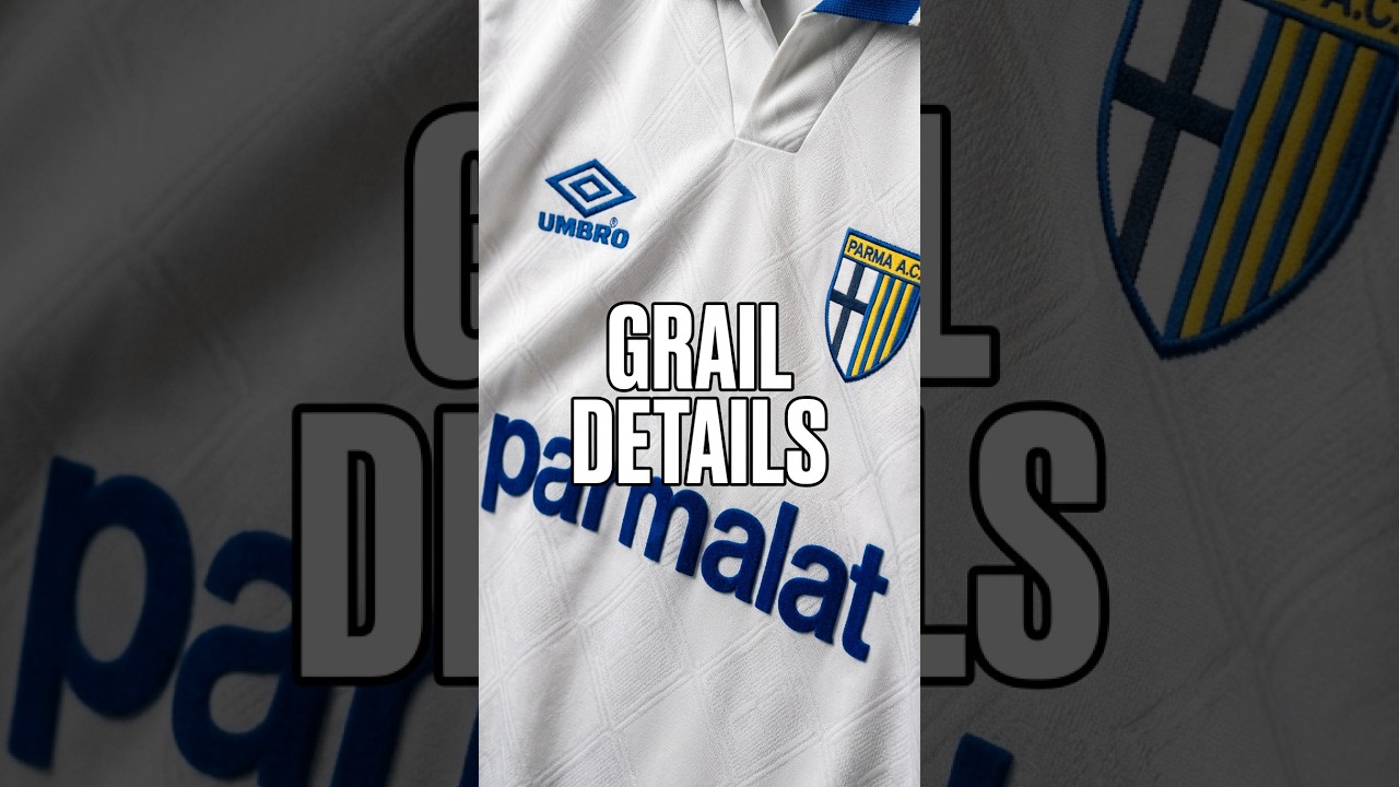 1993-1995 Parma Home Umbro Vintage Football Shirt #blokecore