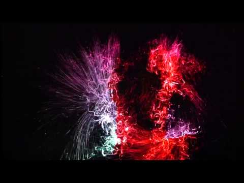 Juggling Molecules - test01 (Kinect + Particle System + Processing)