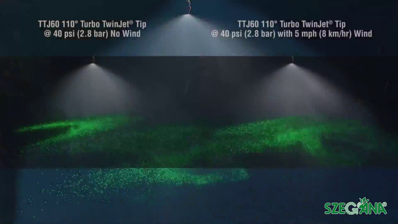 TeeJet TTJ60 Turbo TwinJet YouTube