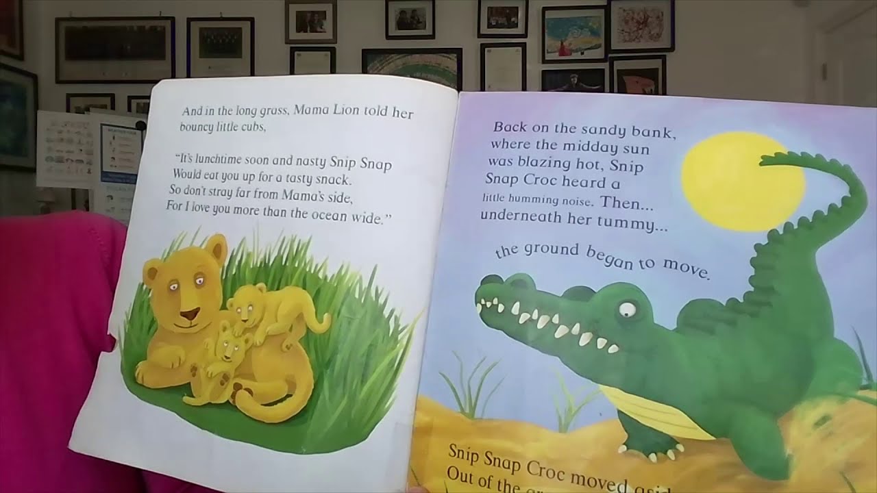 Snip, Snap Croc reading by Ms Carry (HOP Book Club Story Time) - YouTube