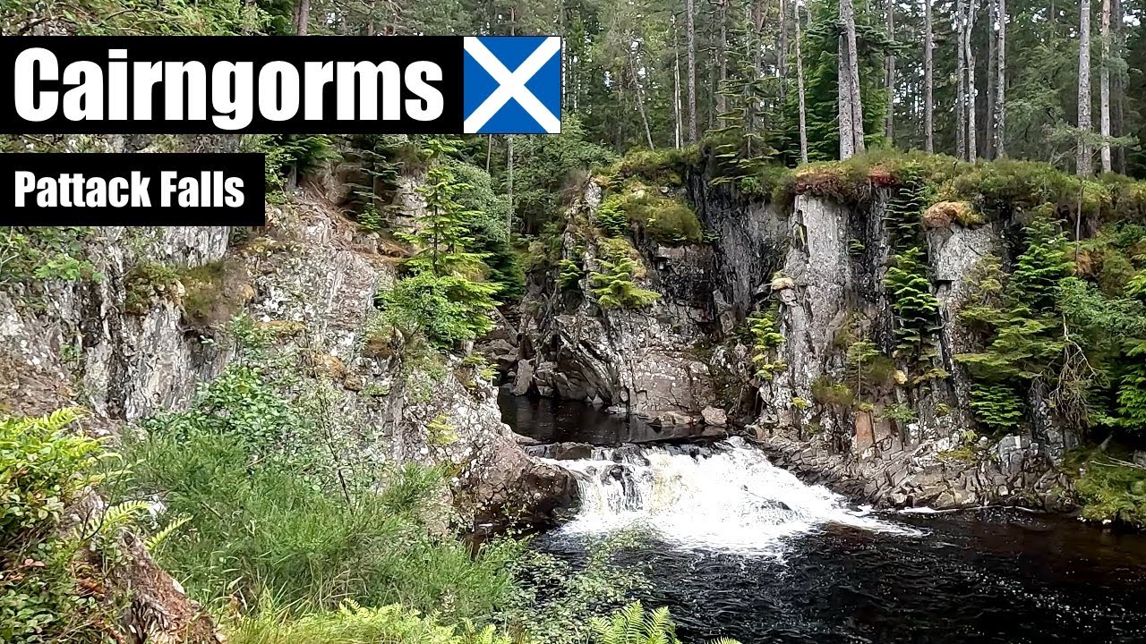 Pattack Falls & surrounding area | Cairngorms National Park, Scotland