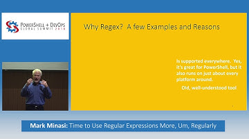 Time to Use Regular Expressions More, Um, Regularly by Mark Minasi