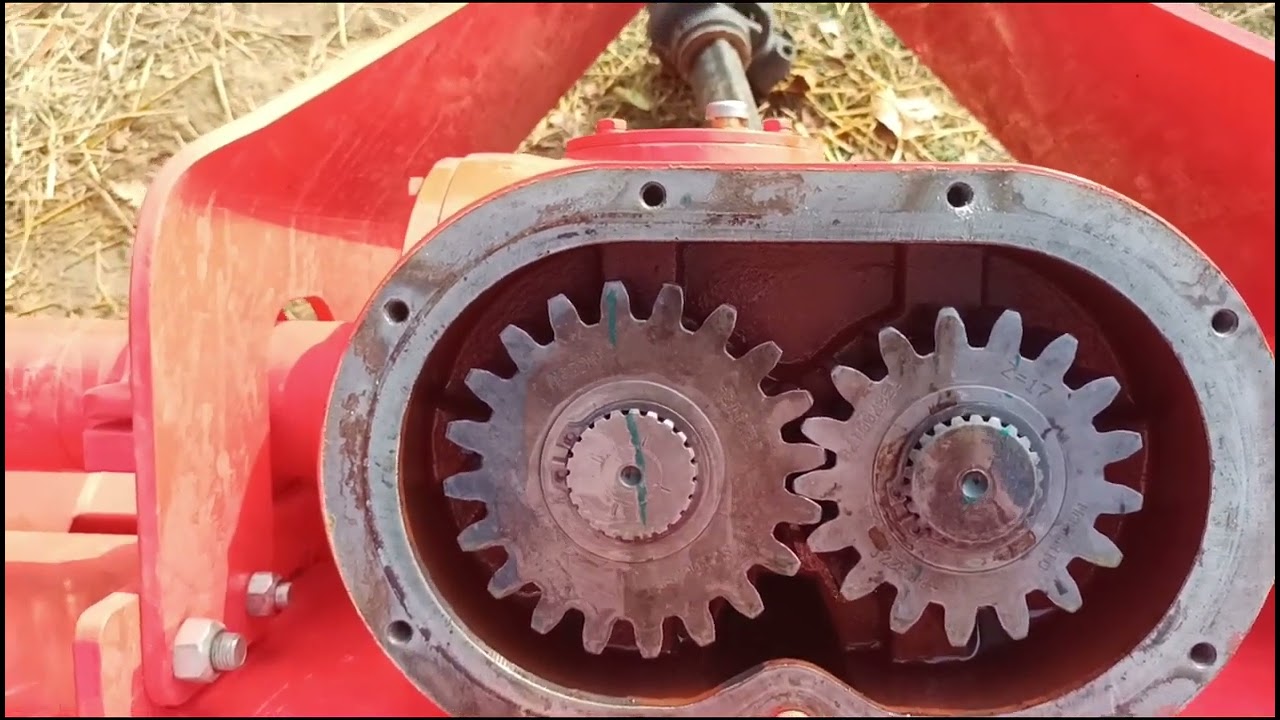 Rotavator ka gear change || maschio Virat HC 205 ggb gear box