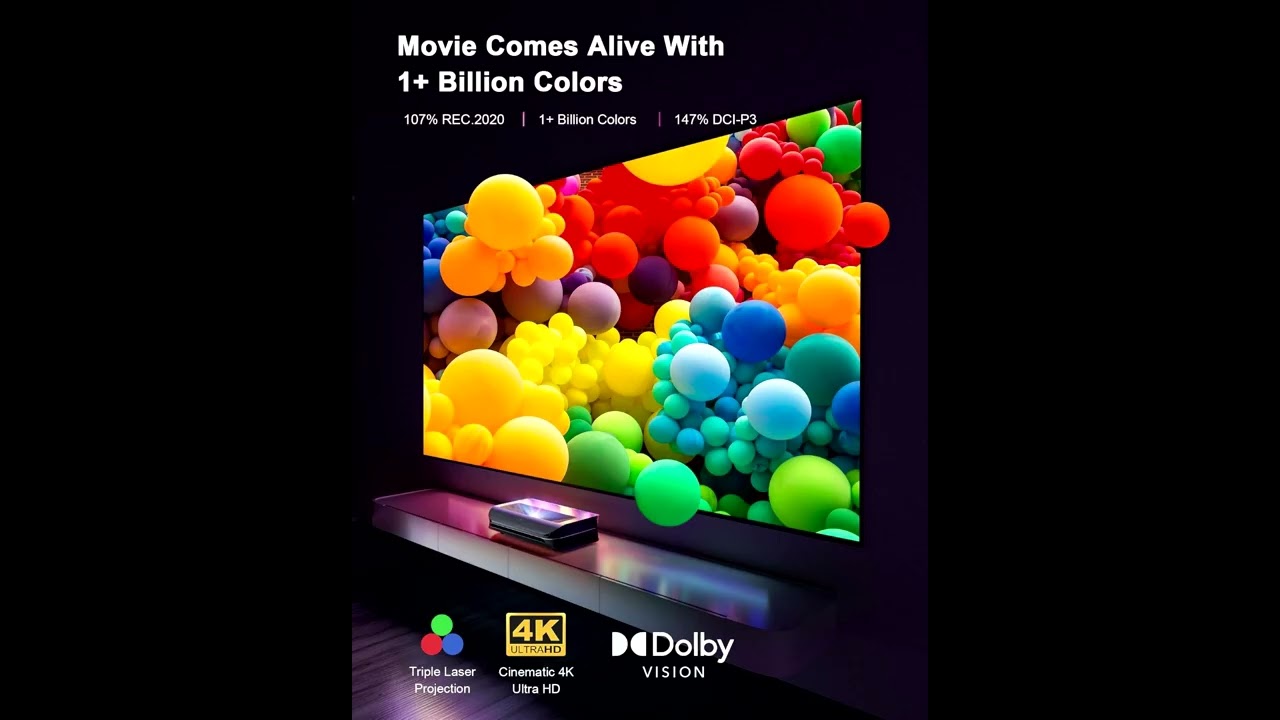 AWOL VISION LTV-3000 Pro Review – The Best 4K Triple Laser UST Projector with Dolby Vision