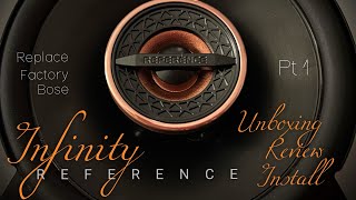 Unboxing/ Review : Infinity Reference 4” coax speaker/ install notes for Bose Center Replace