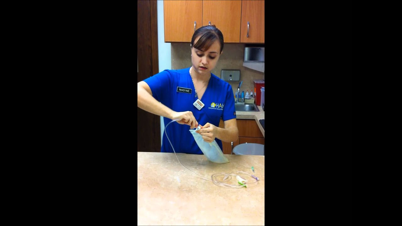 How to administer subcutaneous fluids. YouTube