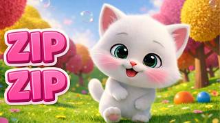Zıpla Zıpla Minik Kedi 🐱 Eğlenceli Çocuk Şarkısı Ğlenceliçocukşarkıları