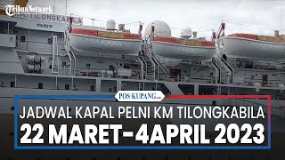 Jadwal Kapal Pelni KM Tilongkabila Maret-April 2023, Bima-Makassar, Gorontalo-Labuan Bajo-Denpasar