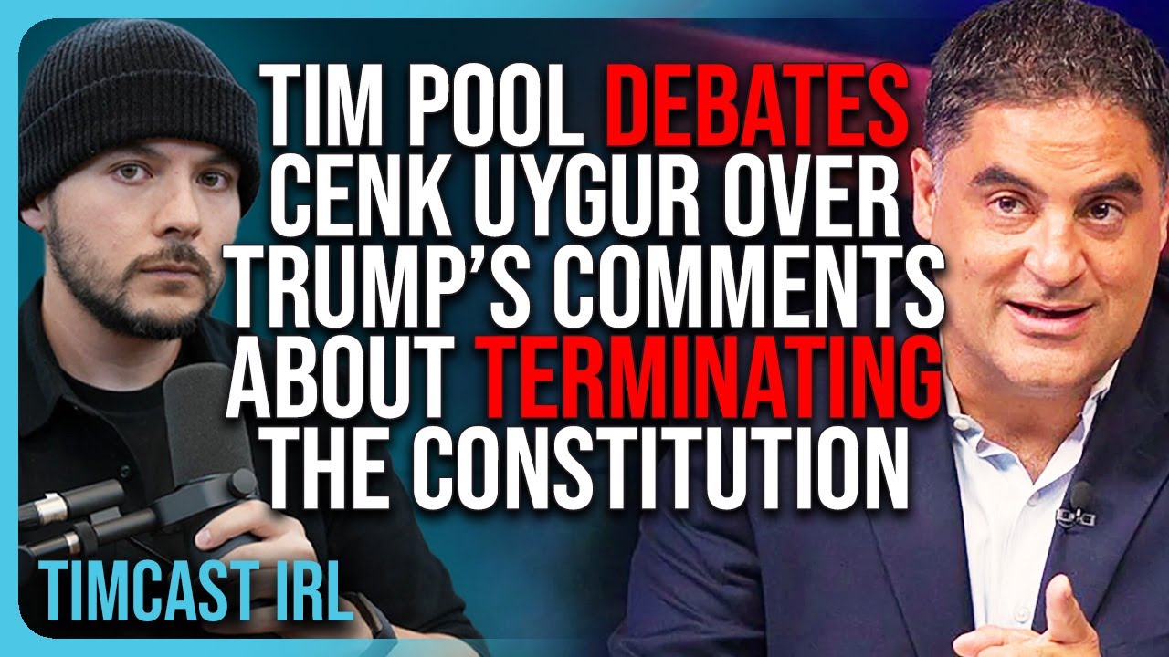 Tim Pool DEBATES Cenk Uygur Over Trump’s Comments About TERMINATING The