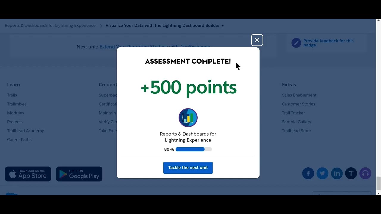 Salesforce Trailhead - Visualize Your Data with the Lightning Dashboard ...