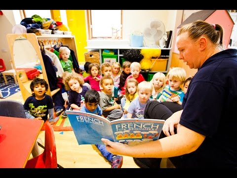 Pre-School Children Learning French at Kiddi Caru Day Nursery