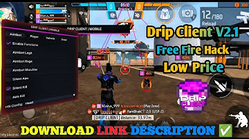 Drip Client Free Fire New Update || Dripclient || key generator || drip client key || Free Fire Hack