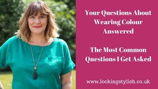 Your Questions About Wearing Colour Answered