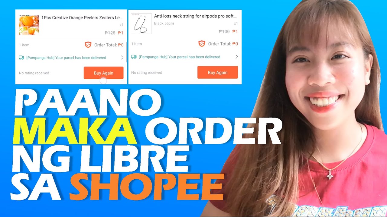 HOW TO ORDER ITEM FOR FREE ON SHOPEE YouTube