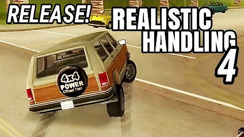 New Release Update Realistic Handling 4 - GTA Vice City