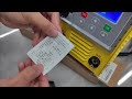 How to use printer of electrofusion welding machine