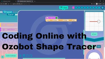 Coding with Ozobots. Ozobot Shape Tracer online. No Robot Required.
