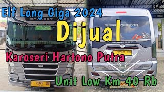 Isuzu Elf Giga Long 2024 Unit Istimewah Low KM