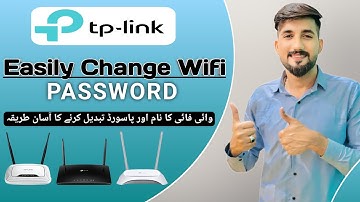 How to Change Tp Link Wifi Password | Tplink Wifi Ka Password Kaise Change Kare | Hindi / Urdu