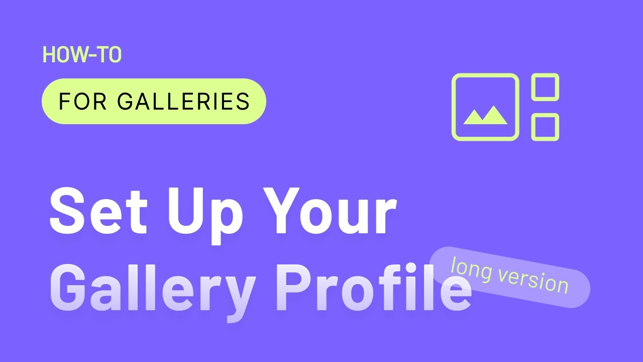 Profile Gallery Example Create your Gallery Profile (long version) - YouTube