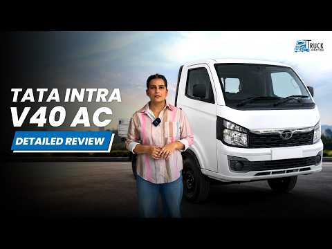 Tata Intra V40 AC Full Review | Features & Payload Details | Truck Junction
