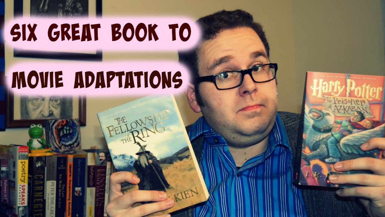 Six Great Book to Movie Adaptations - Stripped Cover Lit Six List - YouTube