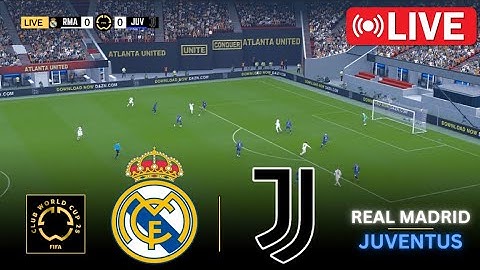 Real Madrid vs Juventus | FIFA Club World Cup 2025 | Watch Along & eFootball Match