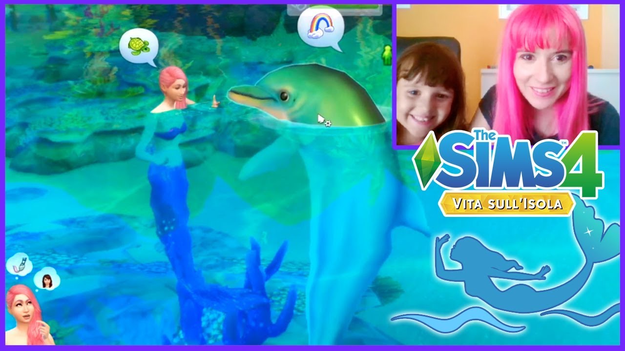 Ci trasformiamo in sirene! 🧜‍♀️ The Sims 4