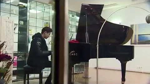 Chanyeol playing piano in roommate [full] - yiruma's maybe