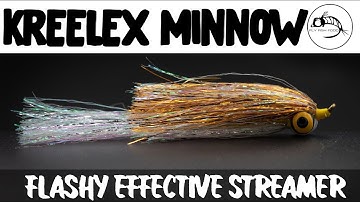 Kreelex Minnow - Simple STREAMER Fly Tying Tutorial