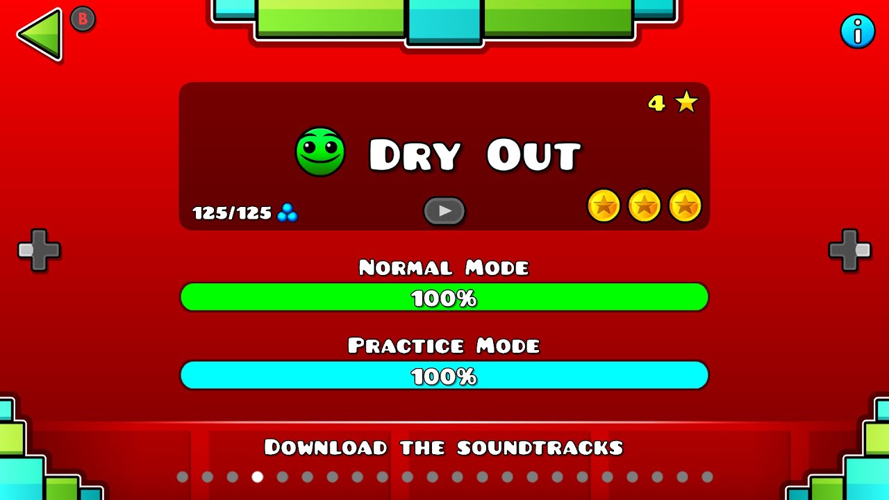 Geometry Dash - Level 4: Dry Out [ALL COINS] - YouTube