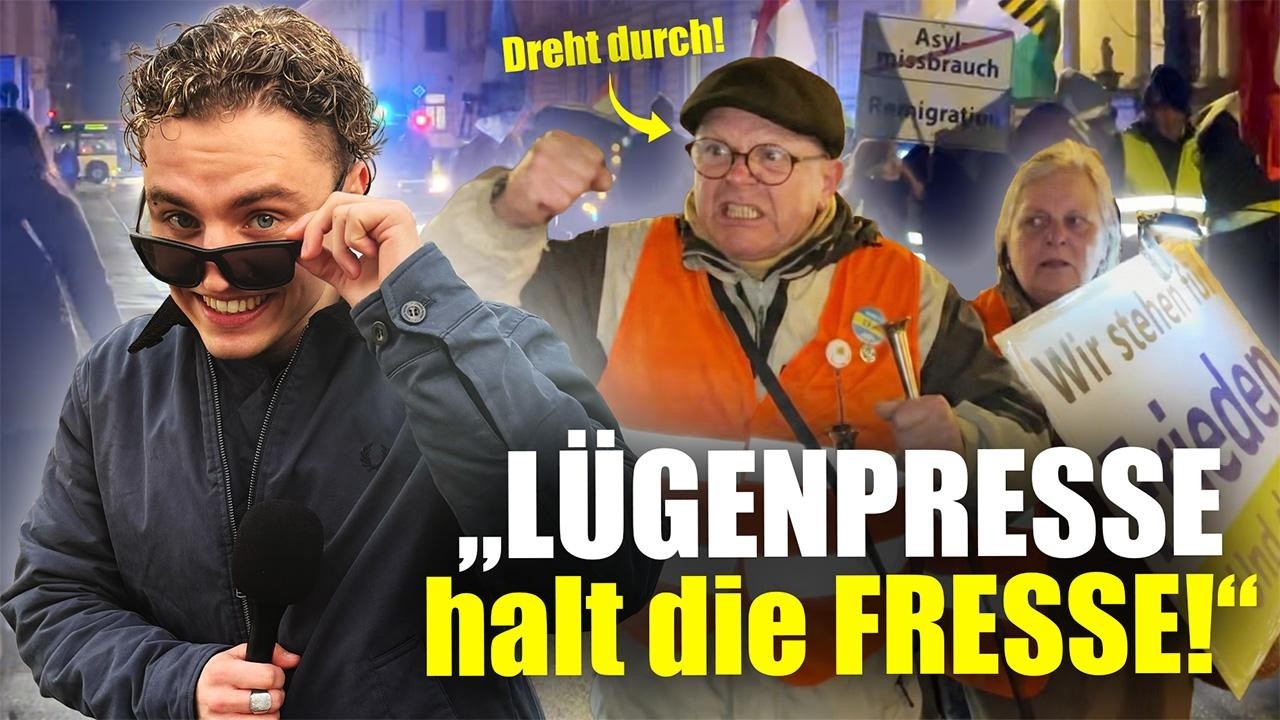 Ich SCHLEICHE Mich Auf Eine Querdenker-Demo (Werde Erwischt)! 🤣