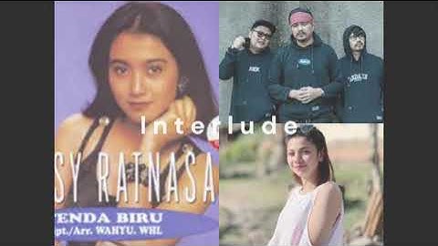 Tenda Biru ( Desy Ratnasari Cover ) ‐ Delisa Herlina & 3 Pemuda Berbahaya ( Video Lirik )