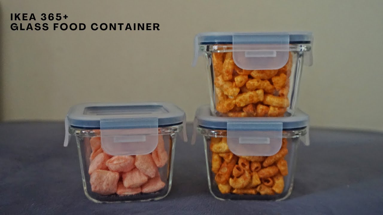 IKEA 365+ Food container, square/plastic, 47 oz - IKEA